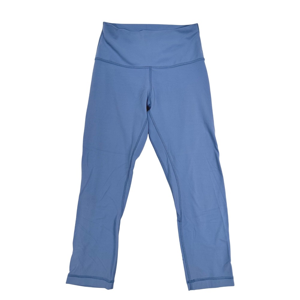 Lululemon Align Crop Womens Leggings *21" Tempest Blue‎ Size 6 W6AVHS